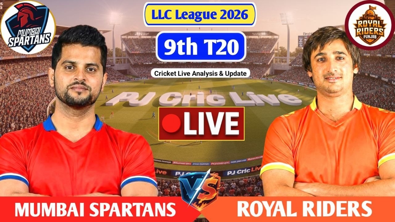 Mumbai Spartans vs Royal Riders - T20 Match Live Score 🏏