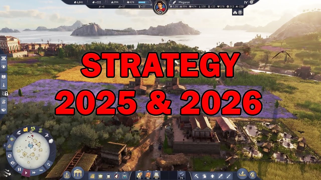 Top 40 Must-Play Strategy Games Launching in 2025 & 2026: City Builders, RTS, and More! 🔥