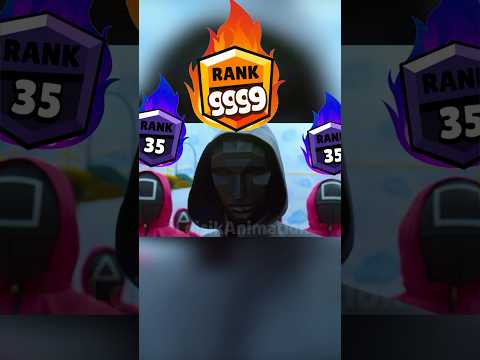 Brawl Stars SQUIDGAME Rank Up #brawlstars #brawlstarsglobal #brawstarsmemes