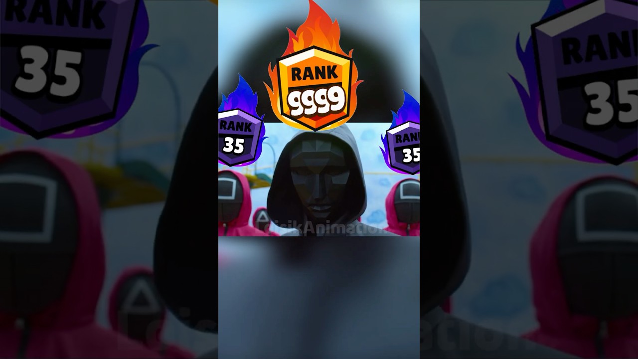 Brawl Stars: SQUID GAME Rank Up Gameplay