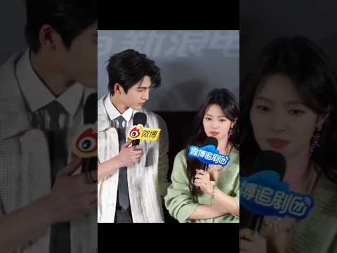 that stare 👀 😍 ~ zhang linghe 🫶 xixi xu ruohan #thebestthing