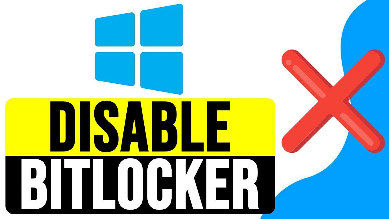 How to Disable or Turn Off BitLocker in Windows 11 2024