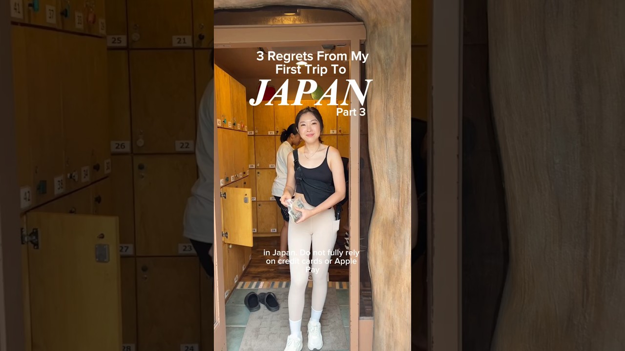 3 Regrets from My First Japan Trip π―π΅ (Part 3)