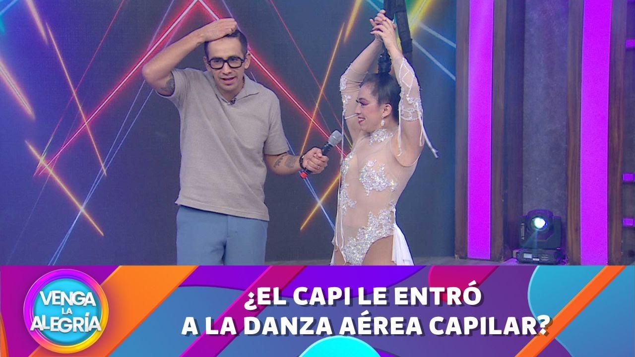 El Capi en acto de fuerza capilar y más | Venga La Alegría
