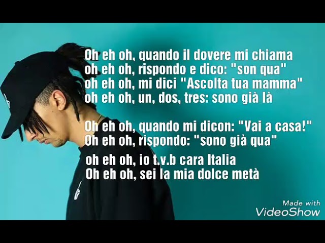 Ghali - Cara Italia (Prod. Charlie Charles) | Lyrics & Meaning 🇮🇹