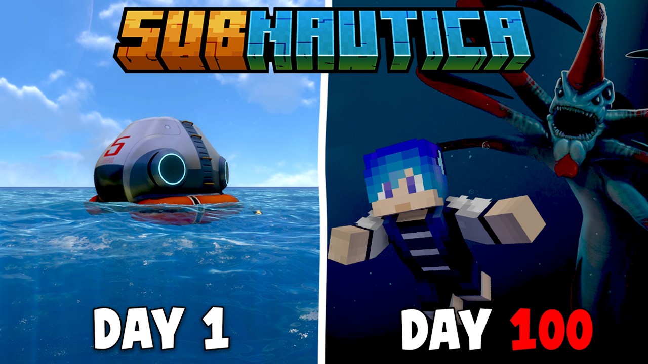 Bertahan 100 Hari di Subnautica 🌊