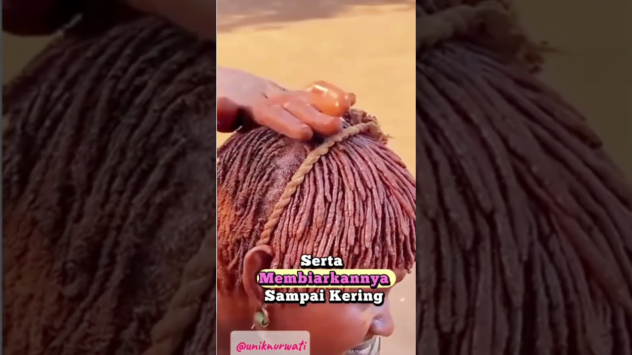 Himba: Wanita Tak Pernah Keramas 🌿