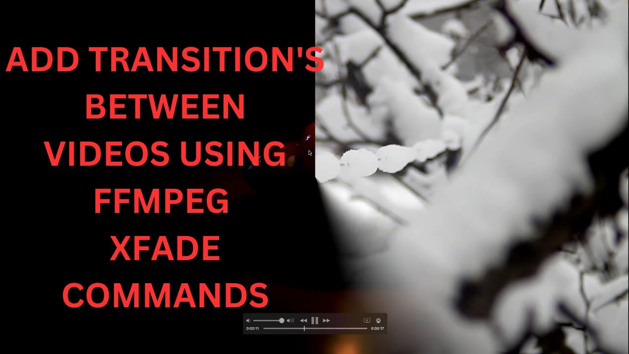 Seamless Video Transitions with FFmpeg Xfade π₯