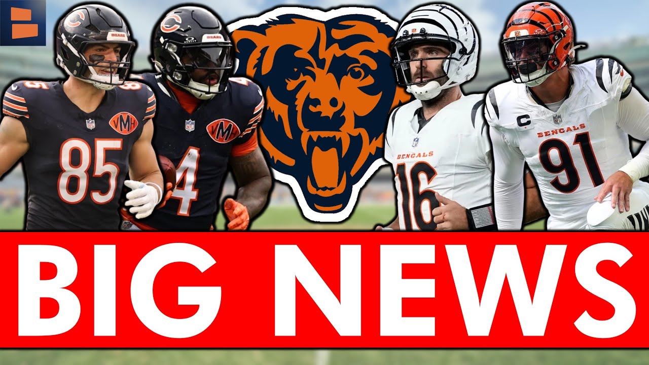 Chicago Bears Receive Major Update Ahead of Week 9 Clash vs. Bengals 🏈