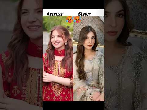 Pakistani Actor and sisters beautiful look 🤗❤️ #pakistani #pakistaniactress #fashion