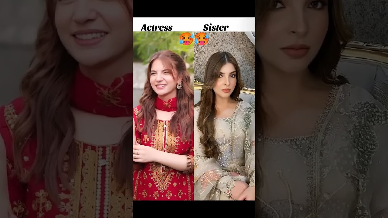 Pakistani Actress & Sister's Stunning Looks 🤗