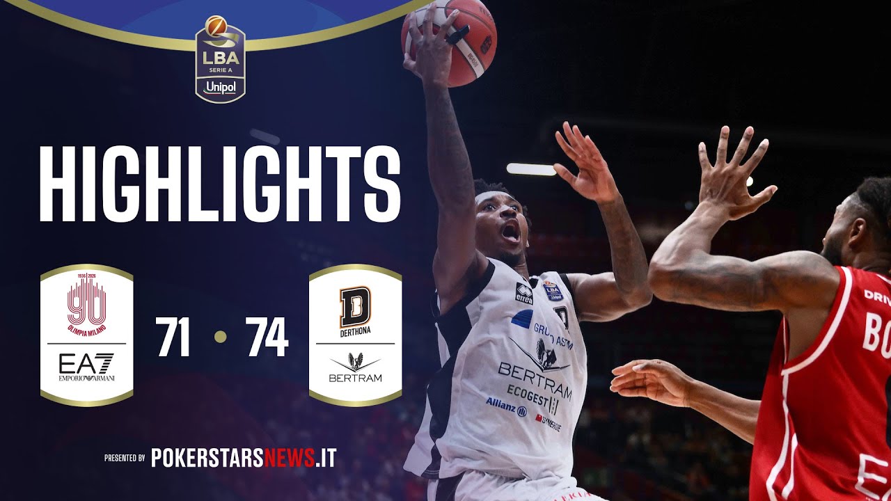 EA7 Highlights: EA7 Emporio Armani Milano vs Bertram Derthona Tortona | Serie A Unipol 2025/26 🏀