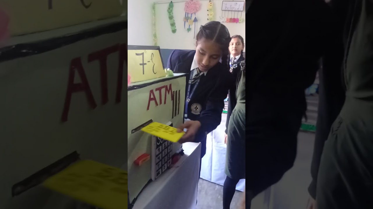 Maths Exhibition Featuring a Handmade ATM