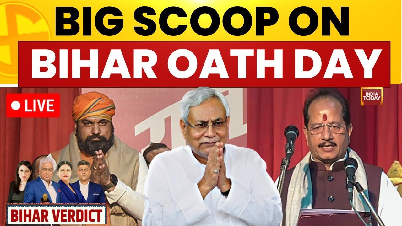 Bihar Oath Ceremony: Nitish Kumar as CM & Deputy CMs