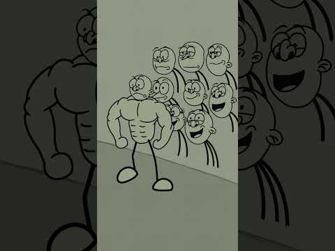 The body builder! 😀 (4k memes) #shorts