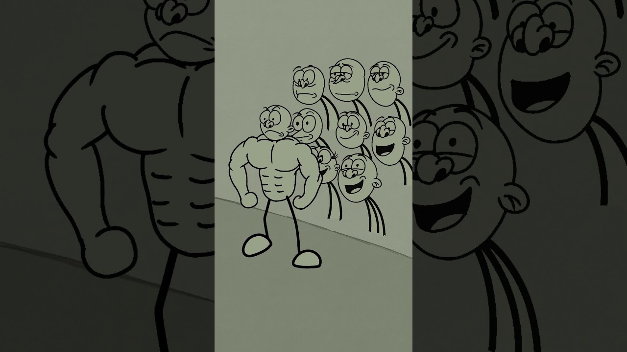 The Bodybuilder! 💪 (4K Memes) #shorts