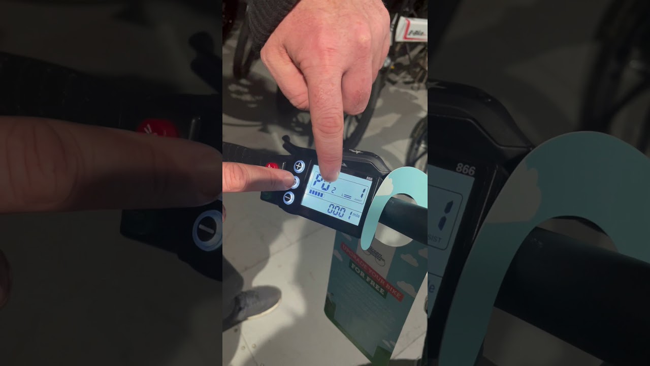 E Bike Speed Settings: How to Adjust to Level 3 or 5 on Digital Display π²