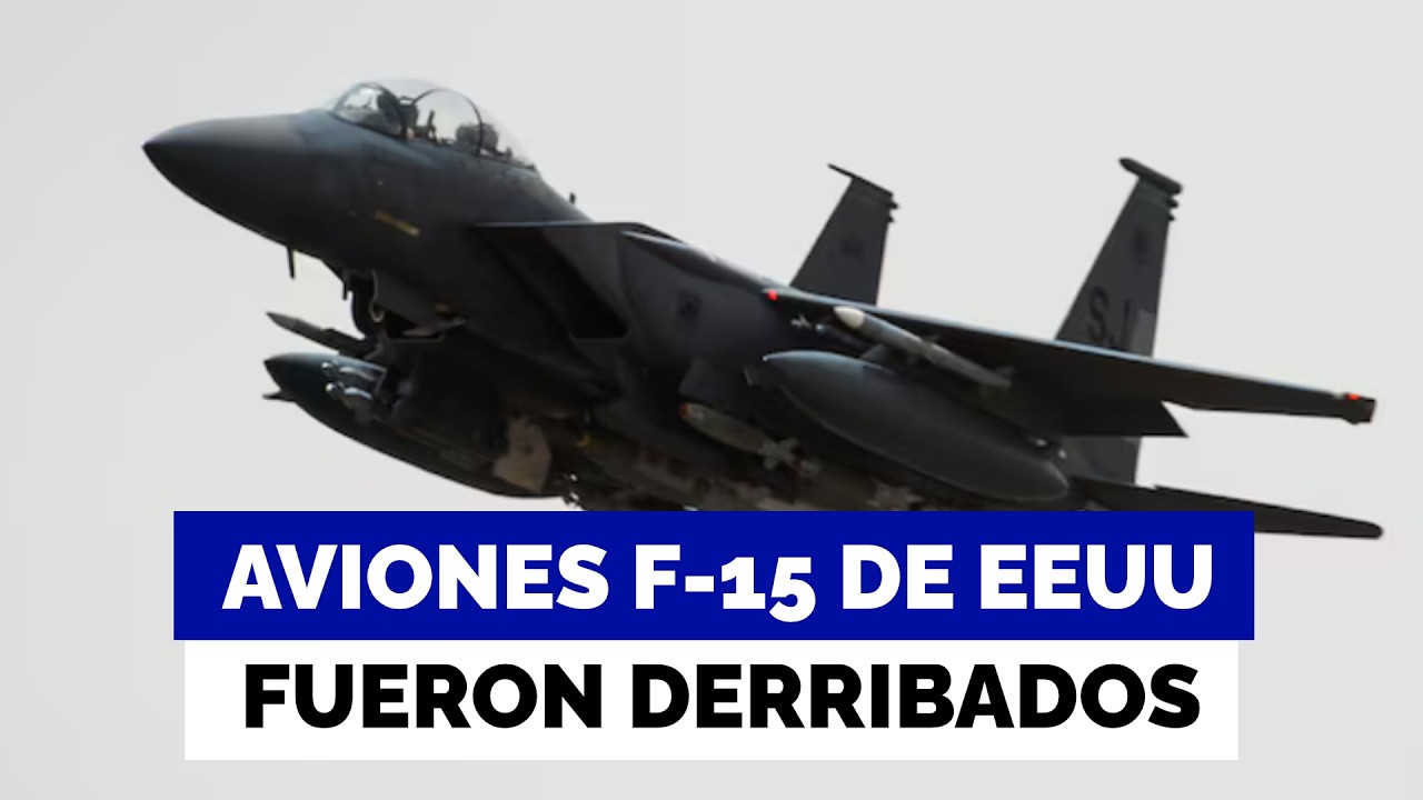 EEUU denuncia derribo accidental de F-15 en Kuwait ✈️