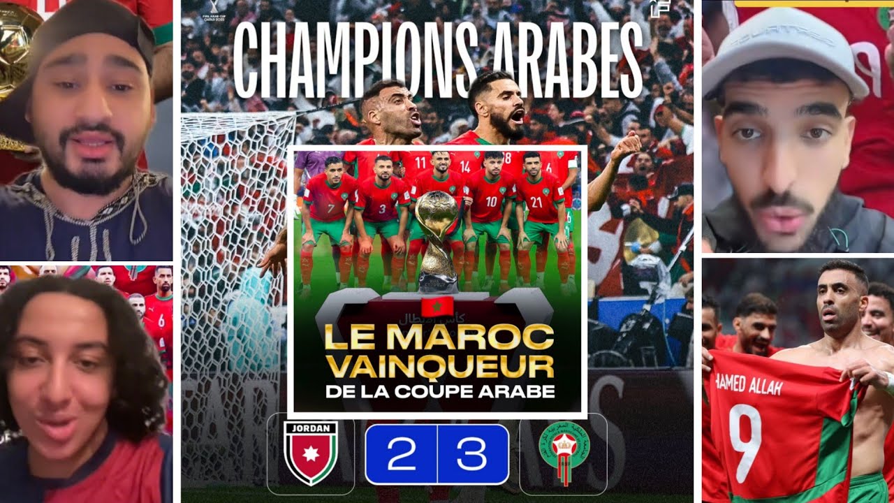 Maroc Remporte la Coupe Arabe 2025 🏆