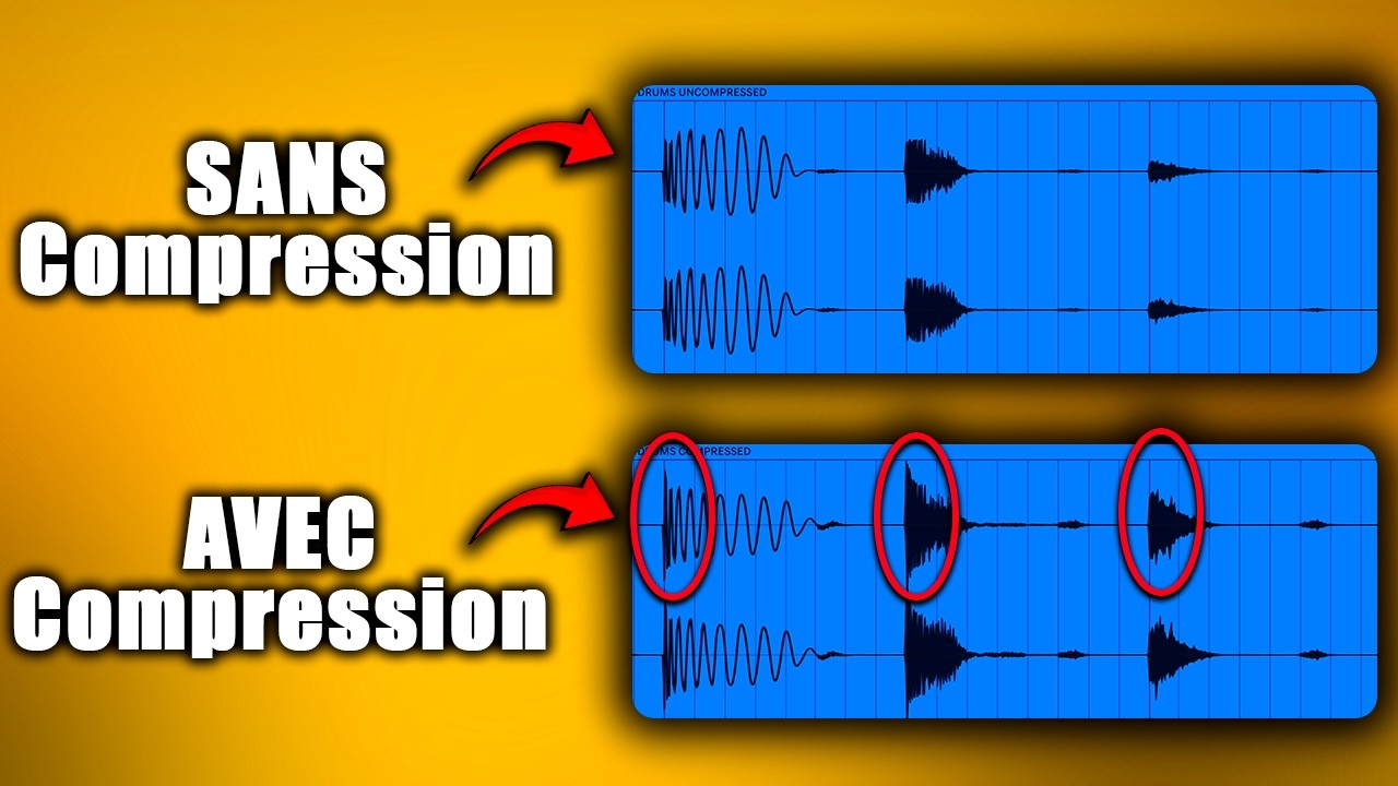 Compression en 5 étapes pour un effet GLUE sans écraser