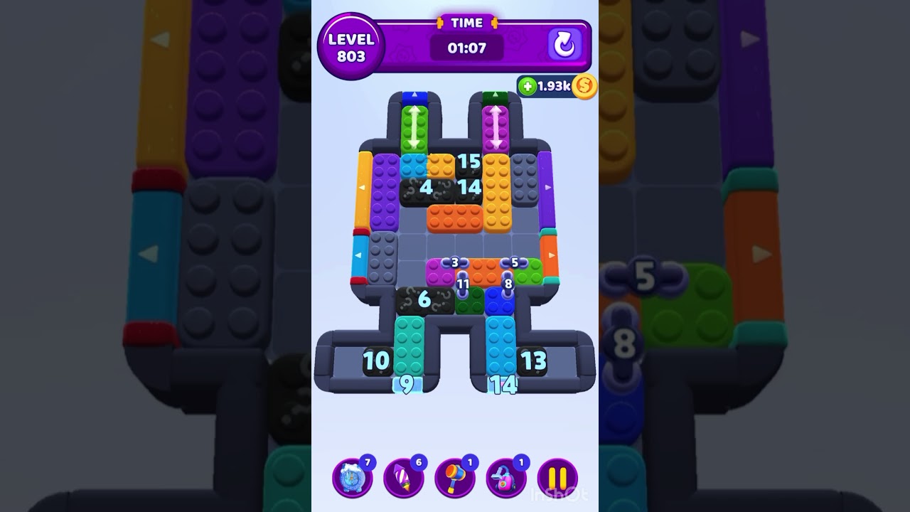Color Block Jam Level 803 – Alternate Full Puzzle Solution (No Boosters)