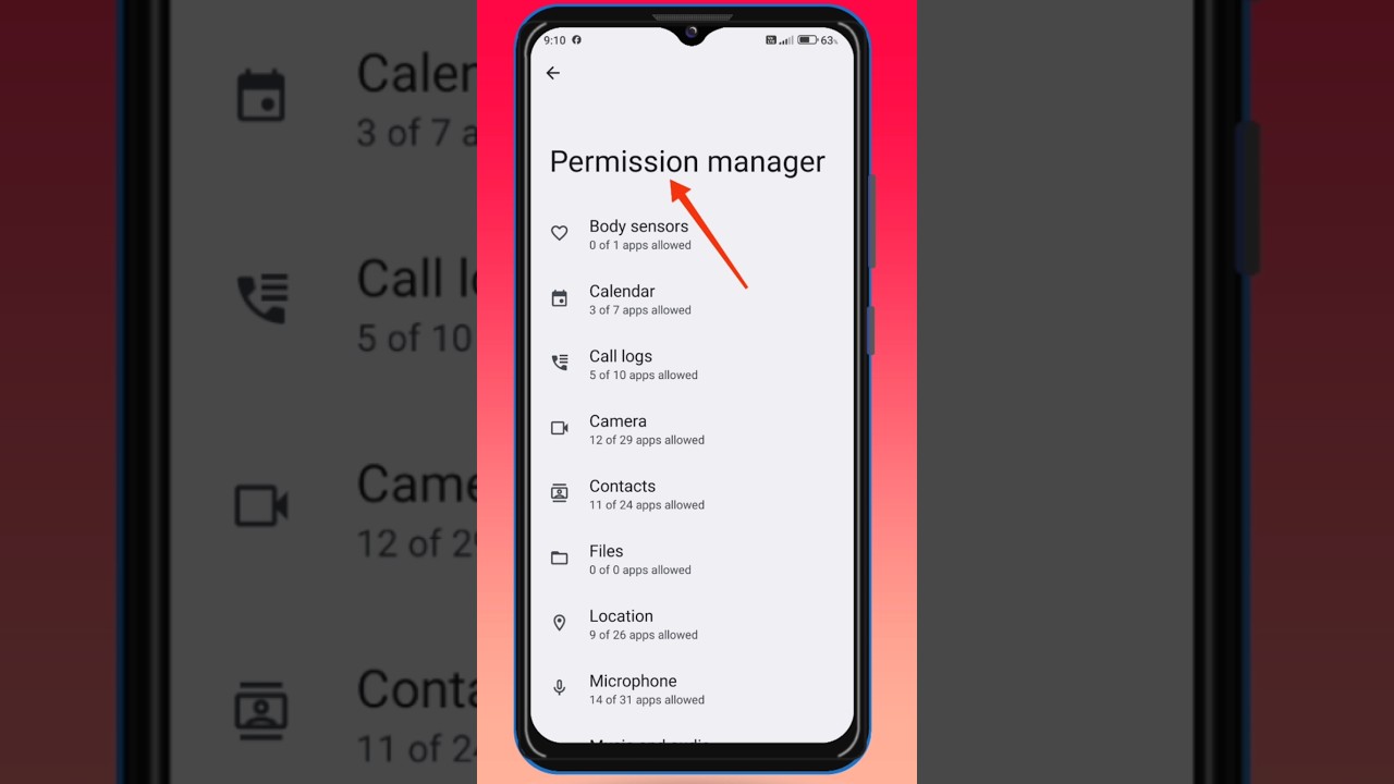 👆Permission Manager allow and deny app permission