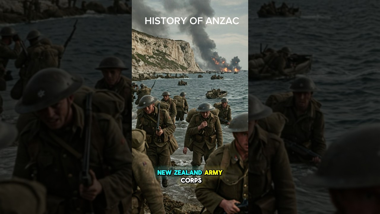 ANZAC History: Australian & New Zealand Army Corps 🇦🇺🇳🇿