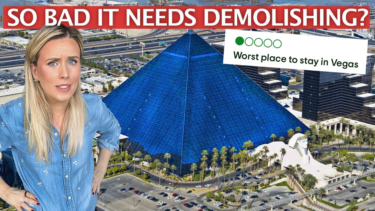 Experiencing the Worst Hotel in Vegas: Luxor Pyramid 😱