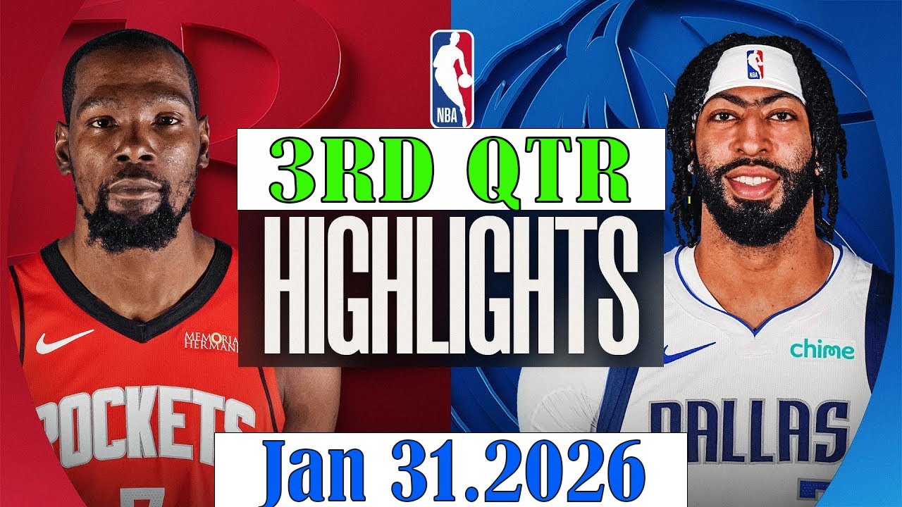 Rockets vs Mavericks 3rd Quarter Highlights (Nov 31, 2025) 🏀