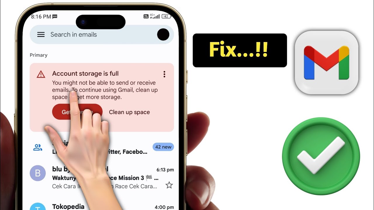 Gmail plein : Comment libérer de l'espace 📧