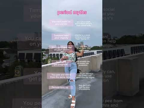 period myths you've been told 🩸 (they're NOT true!!) #shorts #periods