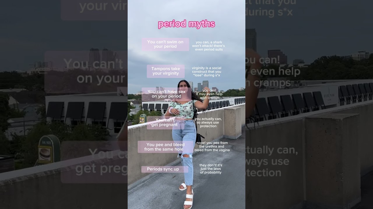 Common Period Myths Debunked 🩸