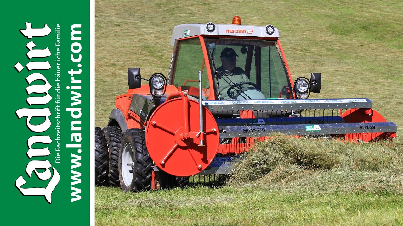 Repossi Kammschwader 90/5XL – Effiziente Futterwerbung vom italienischen Spezialisten 🇮🇹