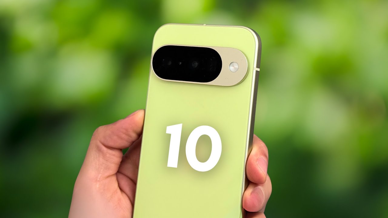 Le vrai visage du Google Pixel 10 📱