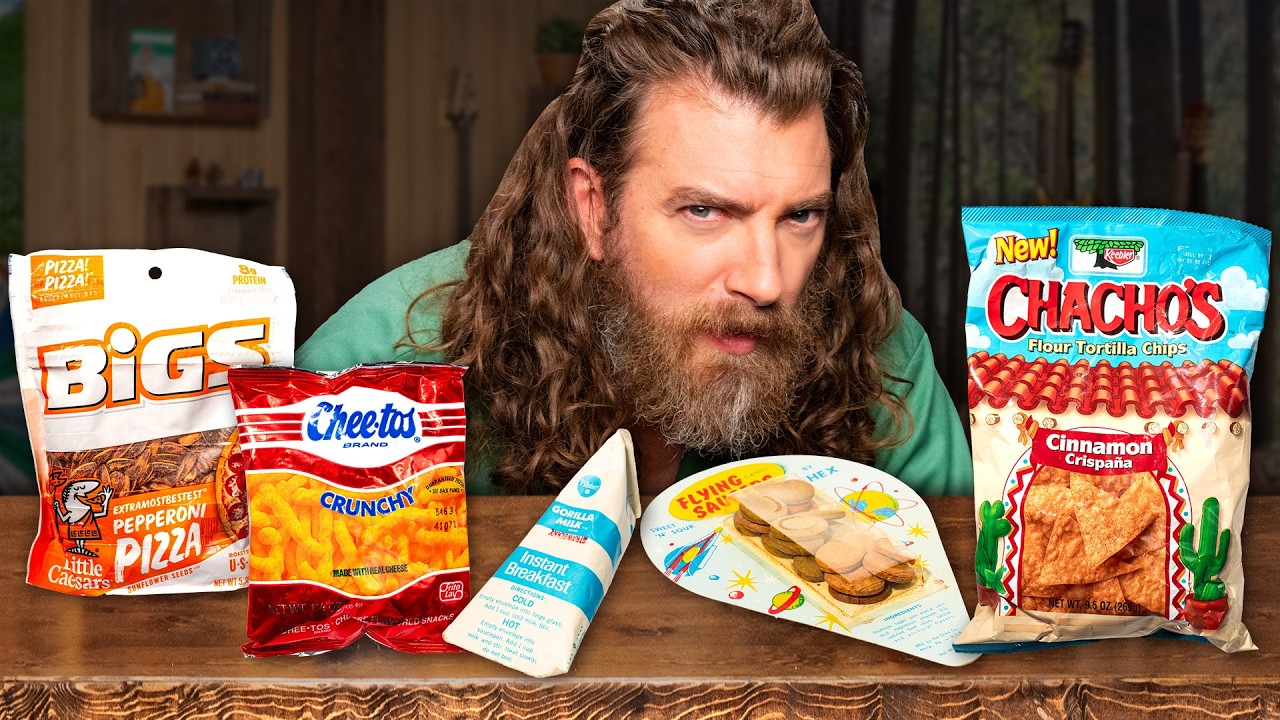 Discontinued Snacks Taste Test 🍿