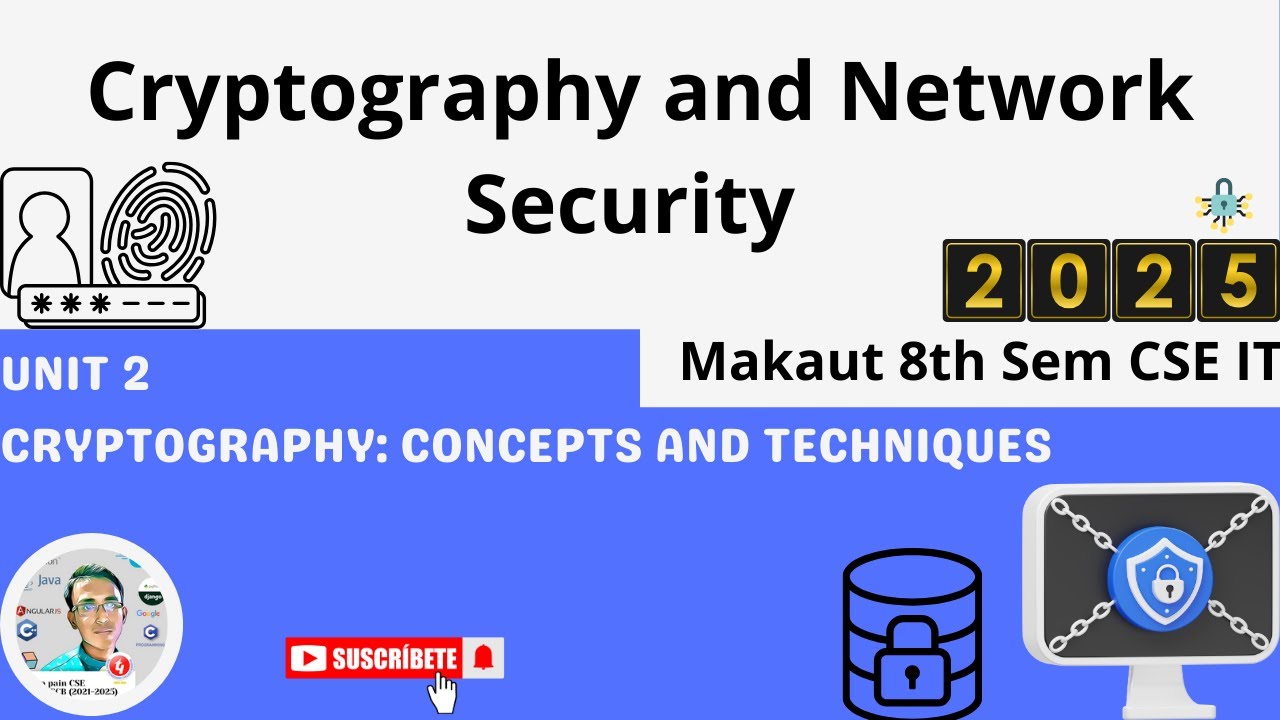 Cryptography & Network Security: Key Concepts & Techniques 🔐
