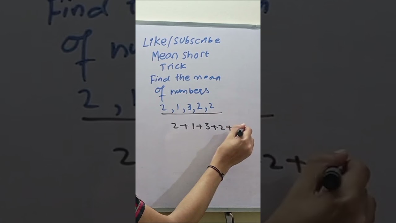 Mean Question Tricks & Math Hacks 🔥