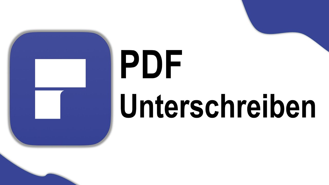 PDF unterschreiben und signieren mit PDFelement