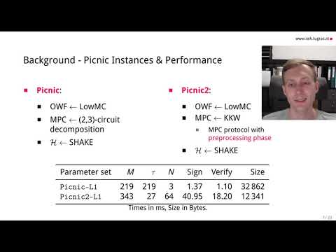 Improving the Performance of the Picnic Signature Scheme