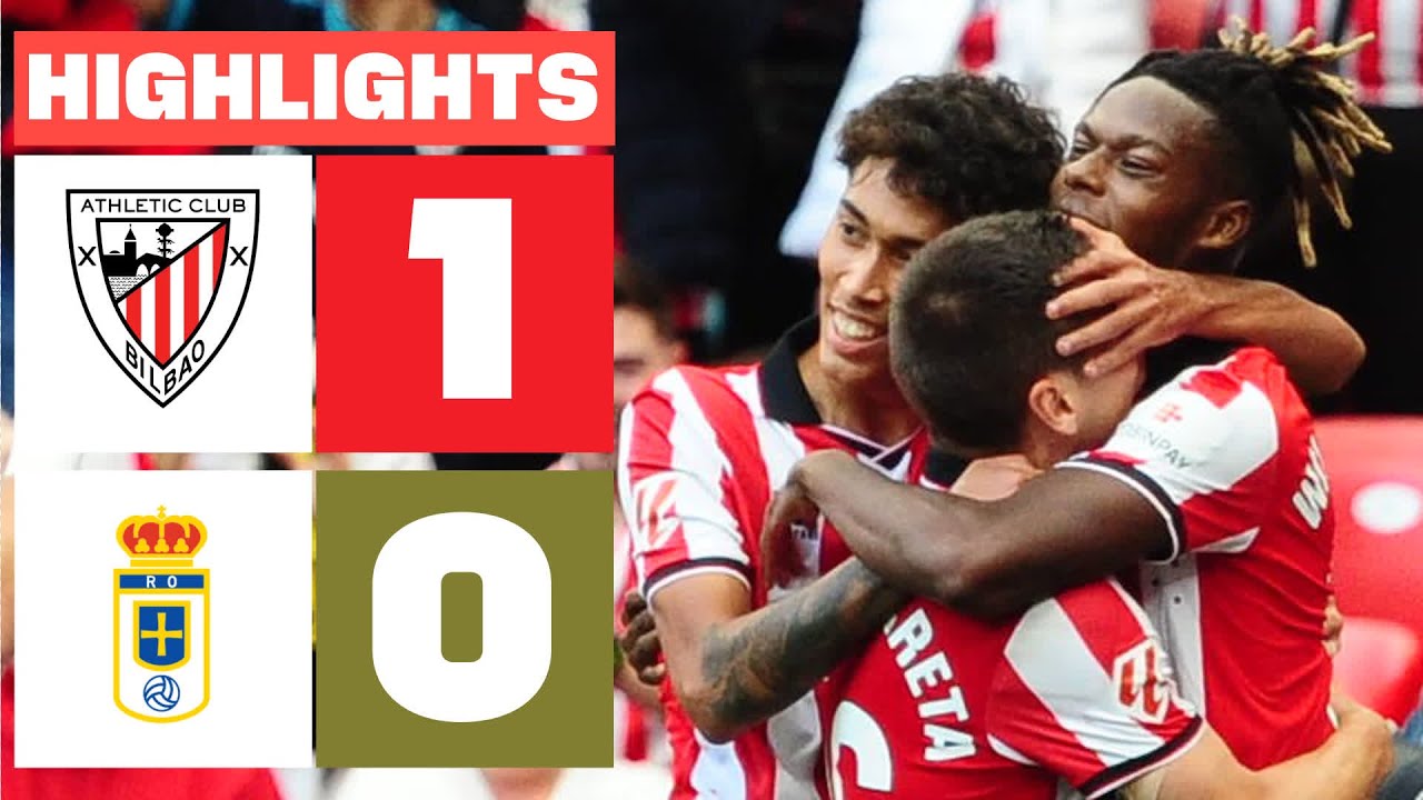 Athletic Club 1-0 Real Oviedo | La Liga Highlights ⚽