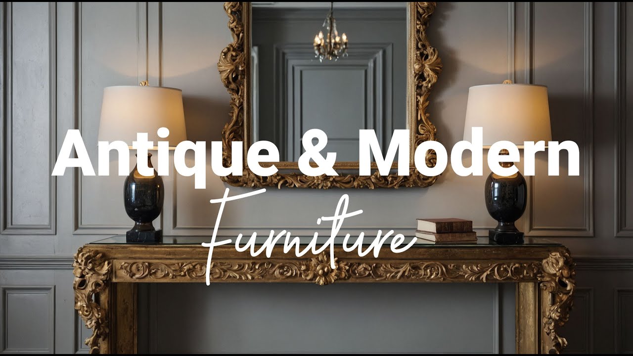 Blend Antique & Modern Decor for a Timeless Home 🏡