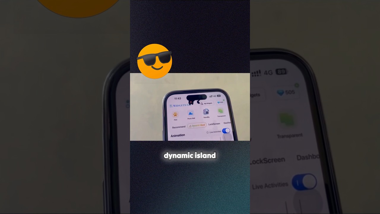 How to customize Dynamic island in iPhone Fee #customringtoneiphone #howto