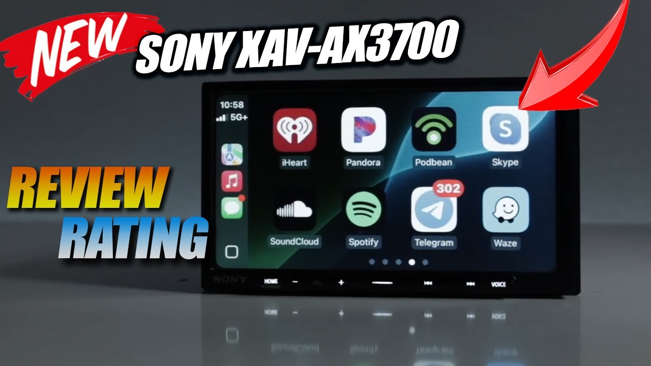 SONY XAV-AX3700: Revolutionizing Car Audio πΆ