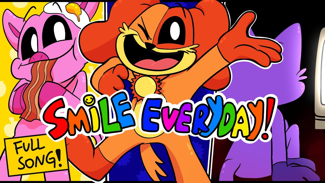 Enjoy the Catchy 'Smile Every Day' Song from Poppy Playtime: Chapter 3! 🎶