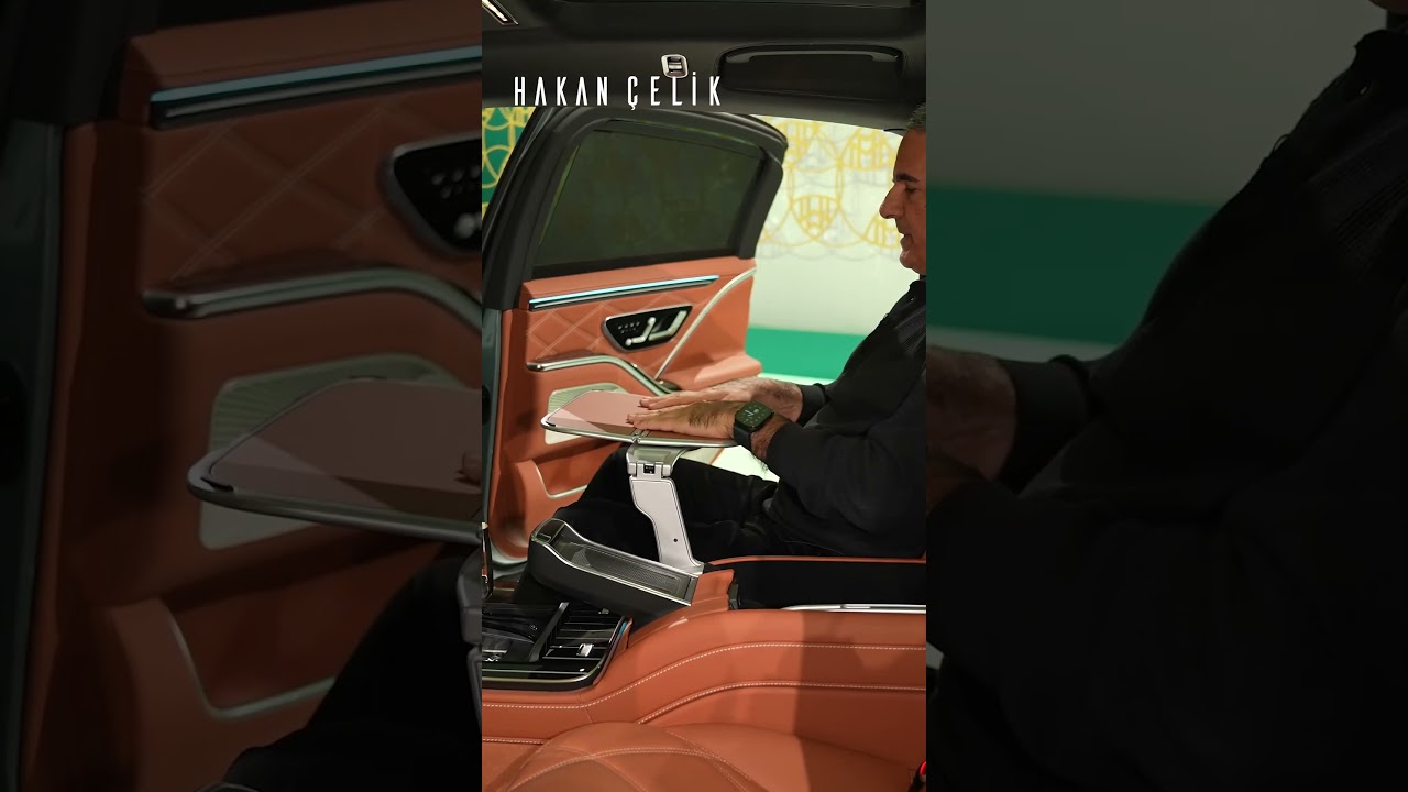 Mercedes Maybach'ta Arka Koltukta Rahat Yemek 🍽️