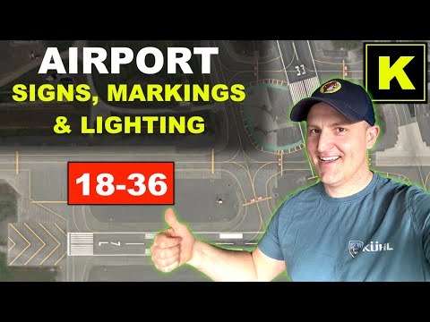 Airport Signs, Markings, and Lighting Explained (Simple and Fun) PPL Ground Lesson 61