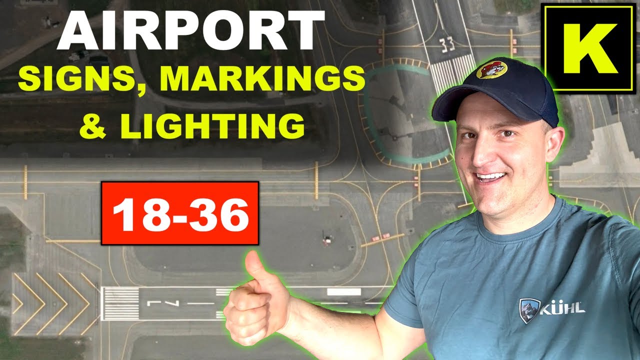 Airport Signs, Markings & Lighting Explained ✈️ | PPL Ground Lesson 61