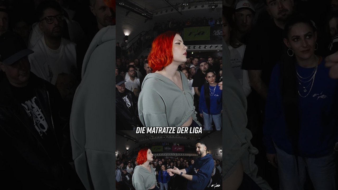 POV: Deine Gegnerin schielt hart ๐๐ #shorts #battlerap #lustig