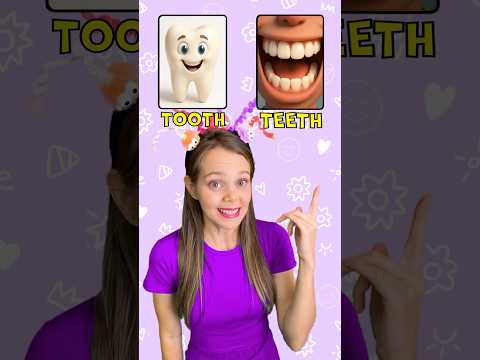 Irregular plurals in English for kids #learn #beginner #english