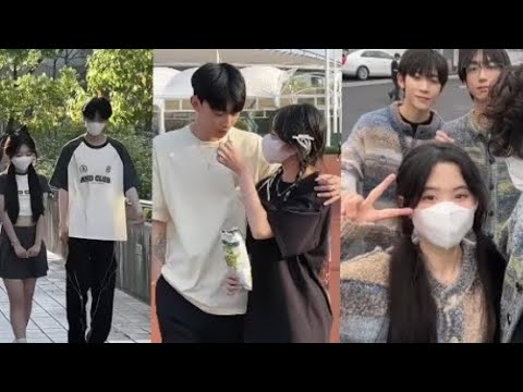 High school lovers ❤️‍🔥//collage sweet love😘//#couplsgoals #couplewear #sweetlove 